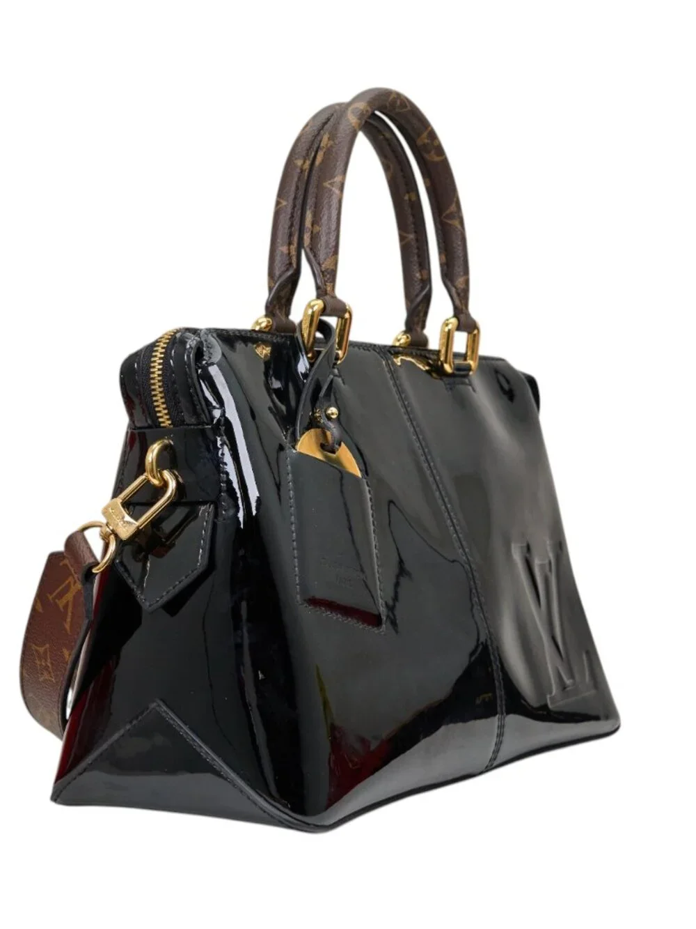 Louis Vuitton Tote Monogram Miroir Black
